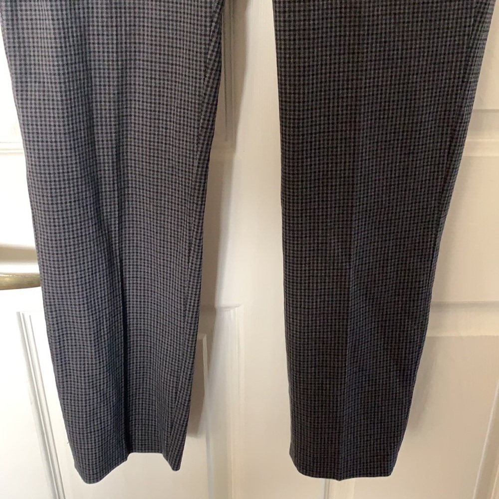 ZARA | Houndstooth Straight Leg Pants Sz US 8 - Picture 3 of 6